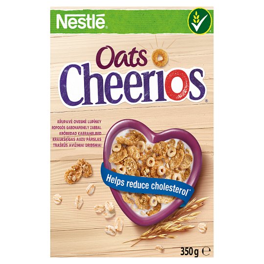 NESTLÉ CHEERIOS OATS 350g Tesco Potraviny