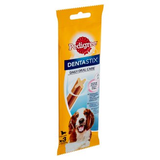 Pedigree Dentastix Denní péče o ústní dutinu 10-25kg 3 tyčinky 77g