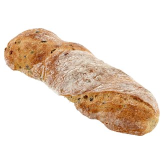 Švýcarský chlebík kroucený s olivami