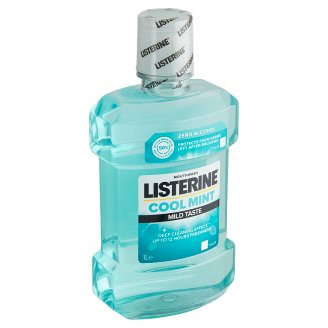 Listerine Zero Ústní voda s jemnější příchutí 1l