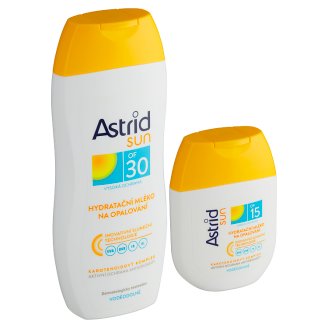 Astrid Sun Hydratační mléko na opalování OF 30 200ml + hydratační mléko na opalování OF 15 80ml
