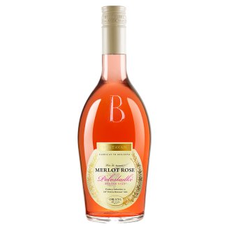 Bostavan Gold Merlot Rose polosladké růžové víno 12% 0,75l