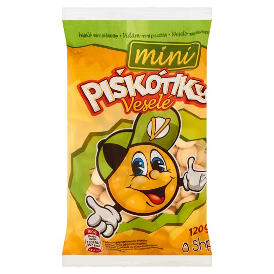Shp Veselé mini piškotky 120g