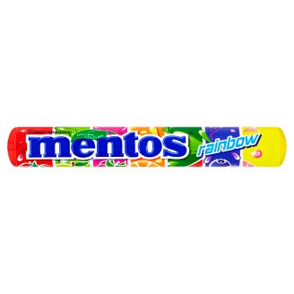 Mentos Rainbow dražé s ovocnými příchutěmi se žvýkací náplní 37,5g