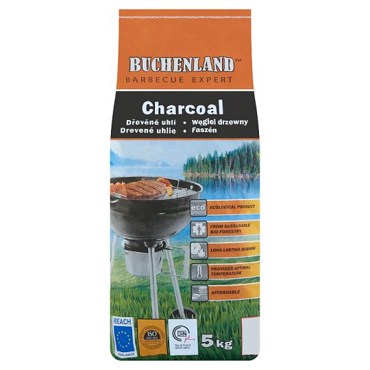 Buchenland Dřevěné uhlí 5kg