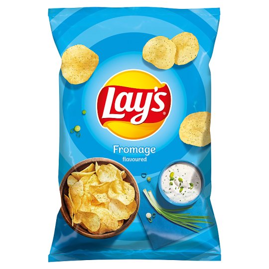 Lay's Smažené bramborové lupínky s příchutí smetanového sýra a bylin 140g