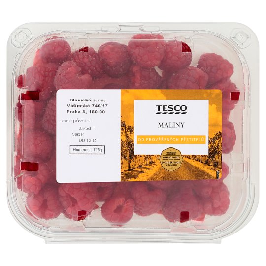 Tesco Maliny 125g