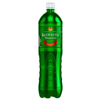 Rudolfův Pramen Přírodní minerální kyselka 1,5l