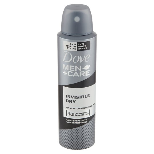 Dove Mencare Invisible Dry Antiperspirant Spray For Men 150ml Tesco Groceries 5855