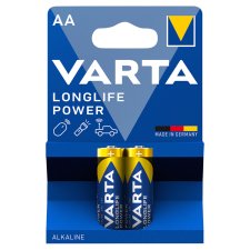 VARTA Longlife Power AA Alkaline Batteries 2 pcs