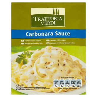Trattoria Verdi Omáčka carbonara v prášku 43g