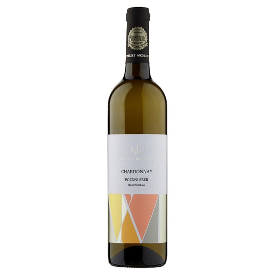 Vinselekt Michlovský Chardonnay pozdní sběr suché 0,75l