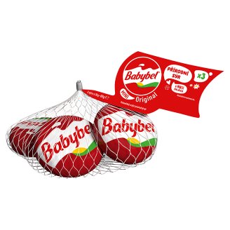 Babybel Mini poloměkký zrající plnotučný sýr 3 x 20g