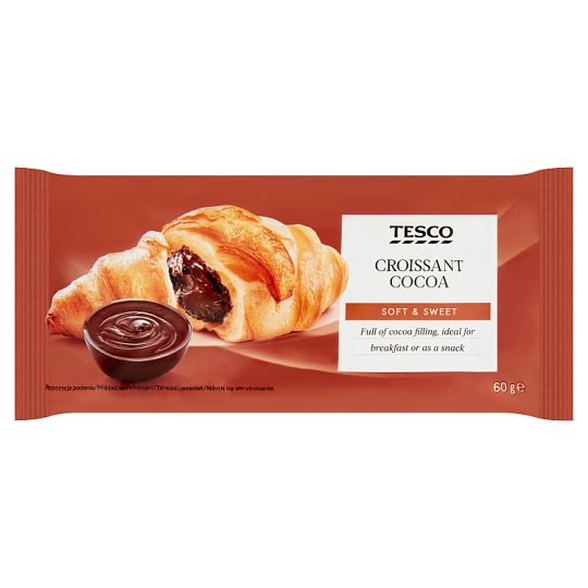 Tesco Croissant Cocoa 60g