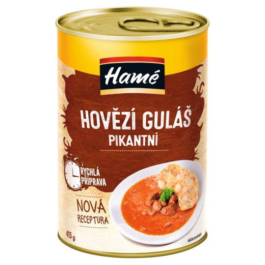 Hamé Hovězí guláš pikantní 415g