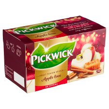 Pickwick Fruit Fusion Ovocný čaj aromatizovaný s jablky a skořicí 20 x 1,75g (35g)