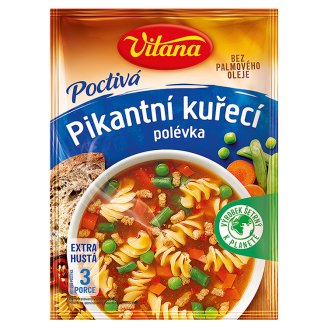 Vitana Poctivá polévka pikantní kuřecí 127g