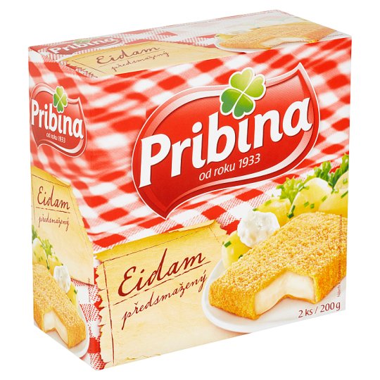 Pribina Eidam předsmažený 2 ks 200g