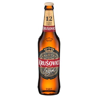 Krušovice 12 pivo ležák světlý 0,5l