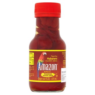 Amazon Papričky habanero v kyselém nálevu 176g