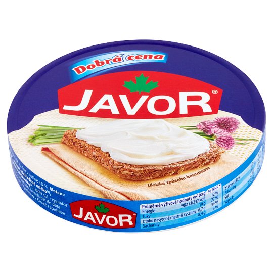 Javor Jemný tavený výrobek s rostlinným tukem 140g