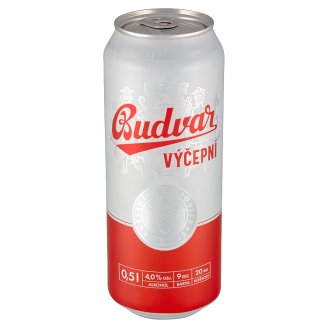 Budweiser Budvar B:Classsic světlé výčepní pivo 0,5l