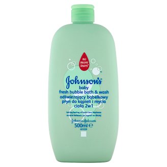 Johnson's Baby Fresh bublinková koupel a mycí gel 2v1 500ml
