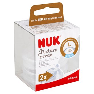 Nuk Nature Sense Hutnější tekutiny L 2 ks