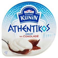 Mlékárna Kunín Athentikos jogurt na čokoládě 140g