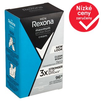 Rexona Men Maximum Protection Clean Scent antiperspirační krém 45ml