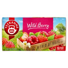 TEEKANNE Wild Berry, World of Fruits, 20 sáčků, 40g