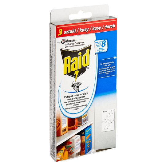 Raid Trap Against Food Moths 3 pcs Tesco Groceries