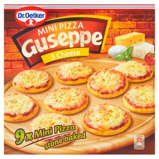 Dr. Oetker Guseppe Mini pizza 3 sýry 9 ks 270g