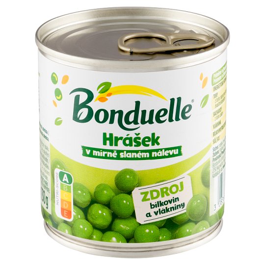 Bonduelle Hrášek v mírně slaném nálevu 200g
