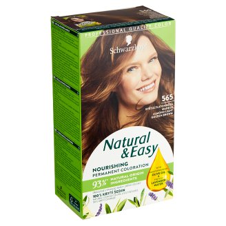 Natural & Easy Barva na vlasy světle zlatohnědá mandle 565