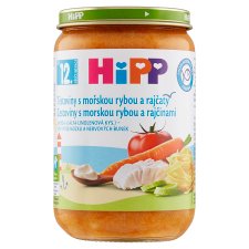 HiPP Pasta with Sea Fsh and Tomatoes 220g