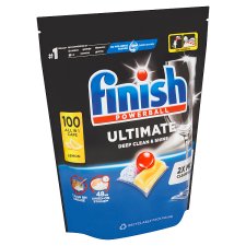 Finish Powerball Ultimate All in 1 Lemon Dishwasher Capsules 100 pcs 1.29kg