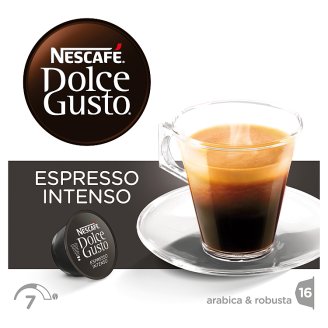 NESCAFÉ Dolce Gusto Espresso - Intenso - kávové kapsle - 16 kapslí v balení