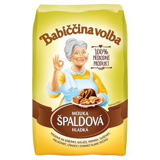 Babiččina Volba Špaldová mouka hladká 1kg