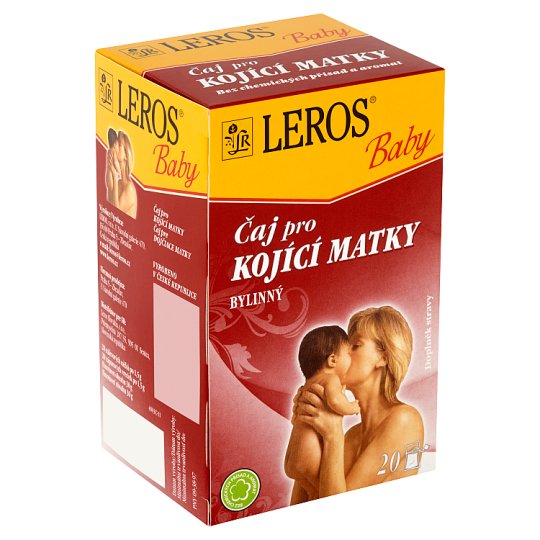 Leros Baby Čaj pro kojící matky bylinný 20 x 1,5g