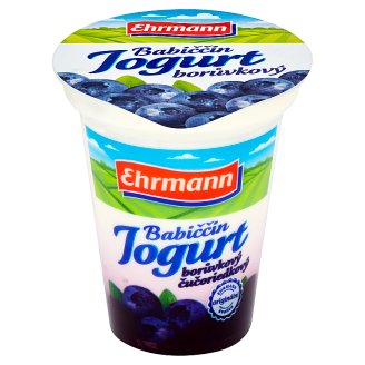 Ehrmann Babiččin jogurt borůvkový 150g