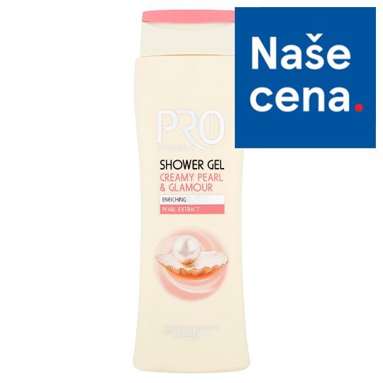 Tesco Pro Formula Sprchový gel Pearl & Glamour 400ml