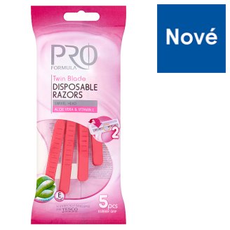 Tesco Pro Formula Jednorázové holicí strojky pro ženy 5 ks