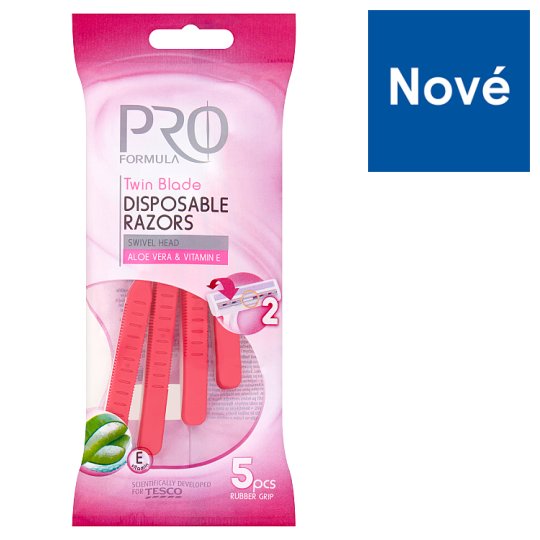 Tesco Pro Formula Jednorázové holicí strojky pro ženy 5 ks