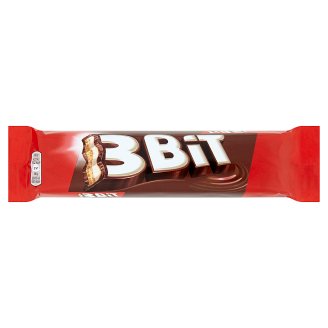 3Bit Sušenka s mléčnou čokoládou a mléčnou náplní 46g