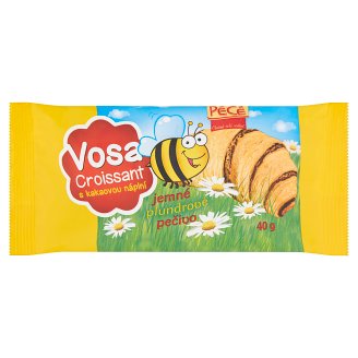 Pécé Croissant Vosa s kakaovou náplní 40g