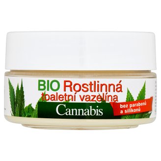 Bione Cosmetics Bio Cannabis bio rostlinná toaletní vazelína 155ml