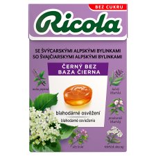 Ricola Swiss Herbal Candies Elderberry 40g