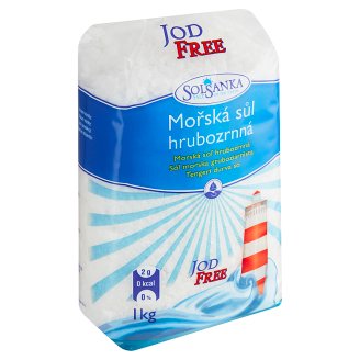 Solsanka Mořská sůl hrubozrnná 1kg