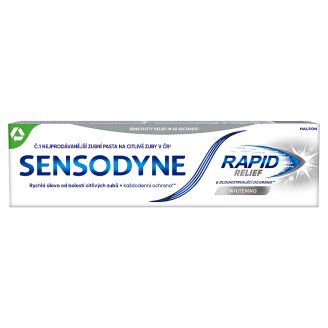 Sensodyne Rapid Whitening zubní pasta s fluoridem 75ml